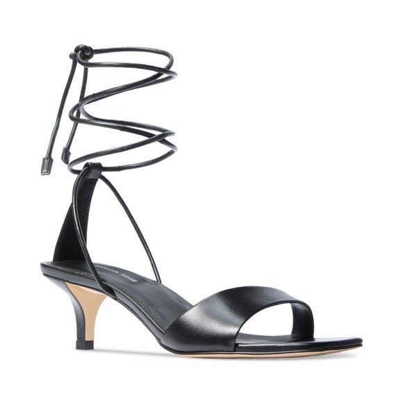 Michael Michael Kors Women's Jaida Ankle-Tie Sandals - Black - Picture 1 of 3